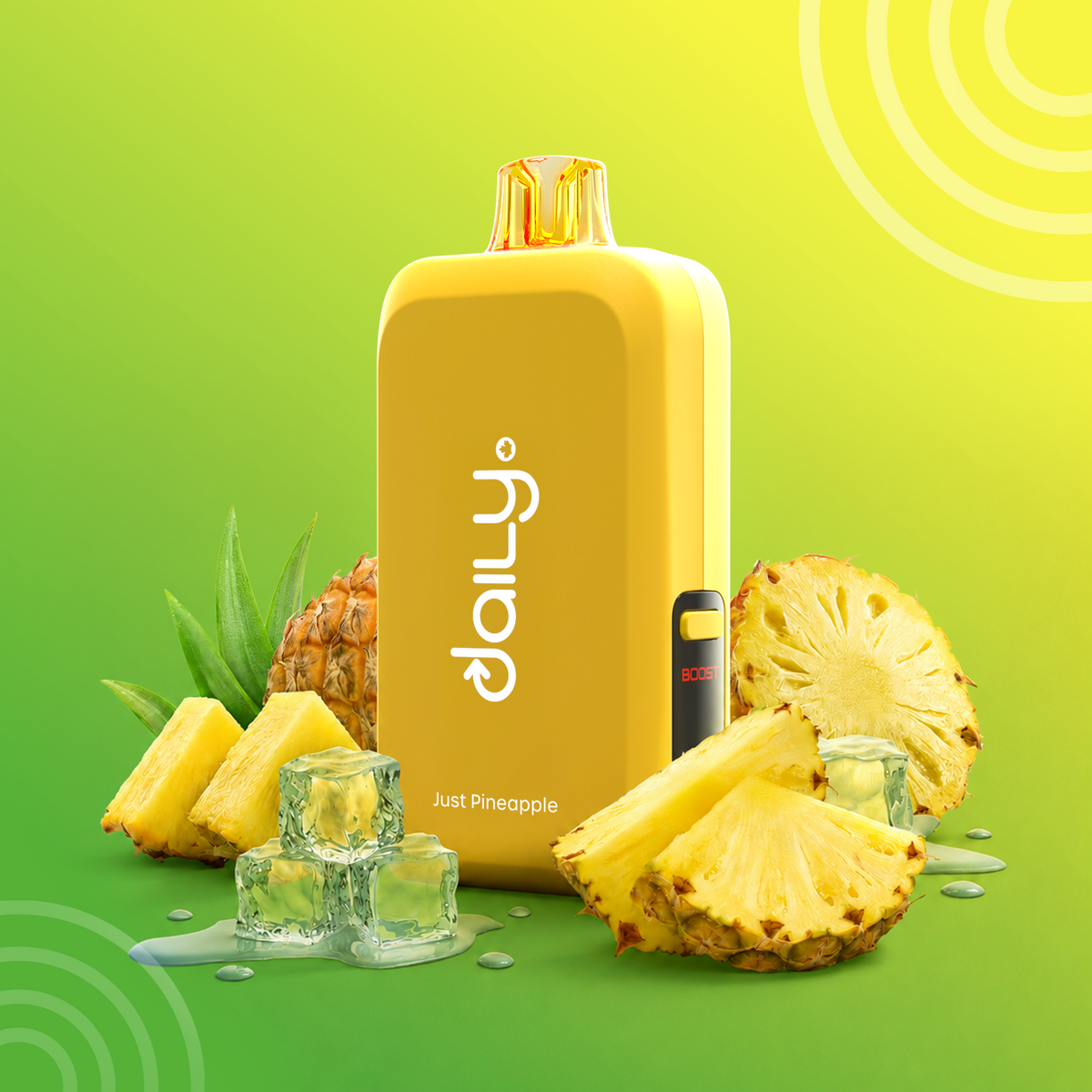 DRIP'N DAILY 100K JUST PINEAPPLE ICED 20MG