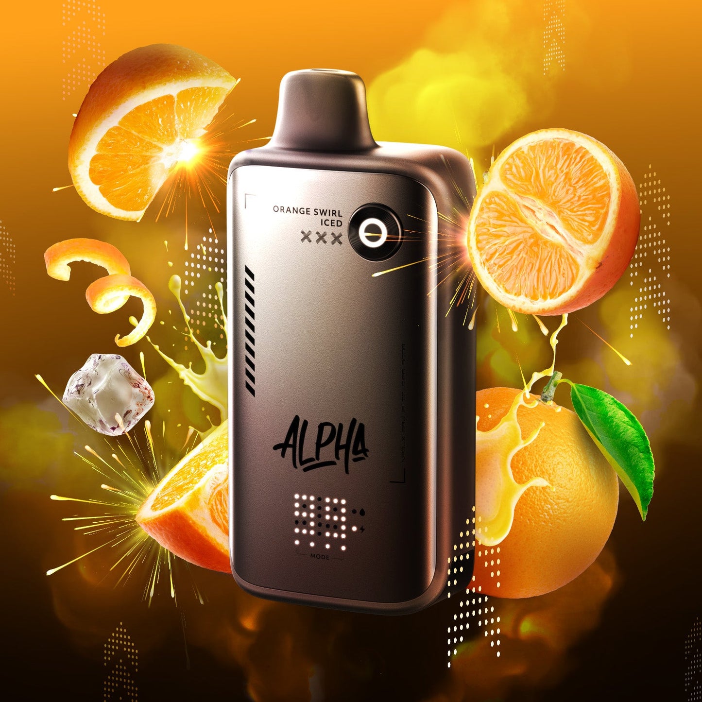 FLAVOUR BEAST ALPHA 80K ORANGE SWIRL ICED 20MG
