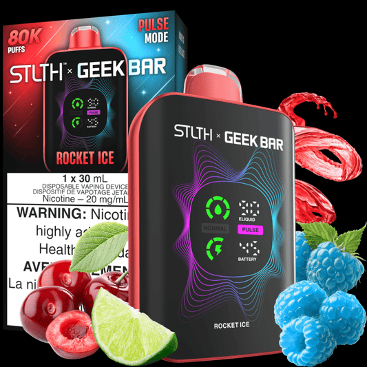 STLTH x GEEKBAR 80K ROCKET ICE 20MG