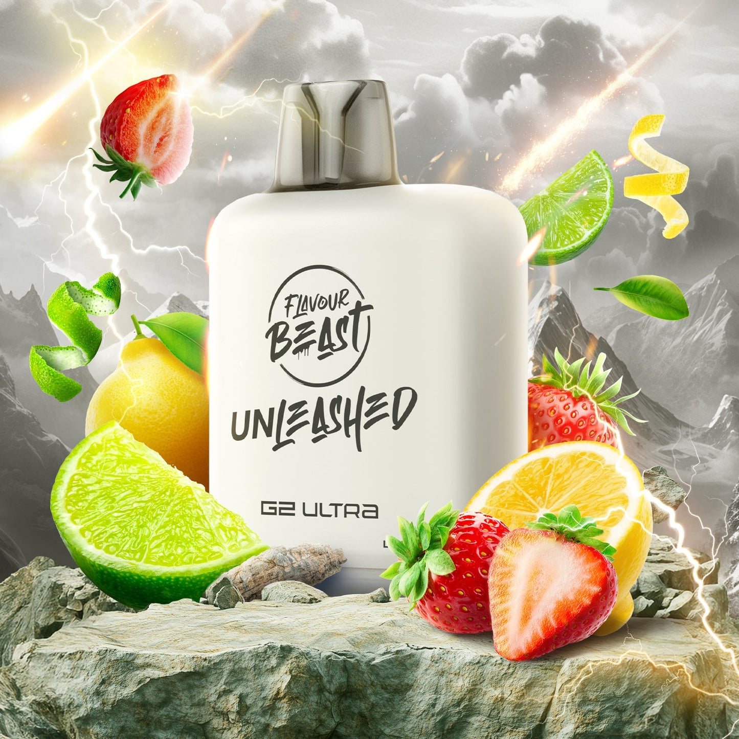 LEVEL X UNLEASHED G2 ULTRA 50K EPIC STRAWBERRY LEMON LIME 20MG