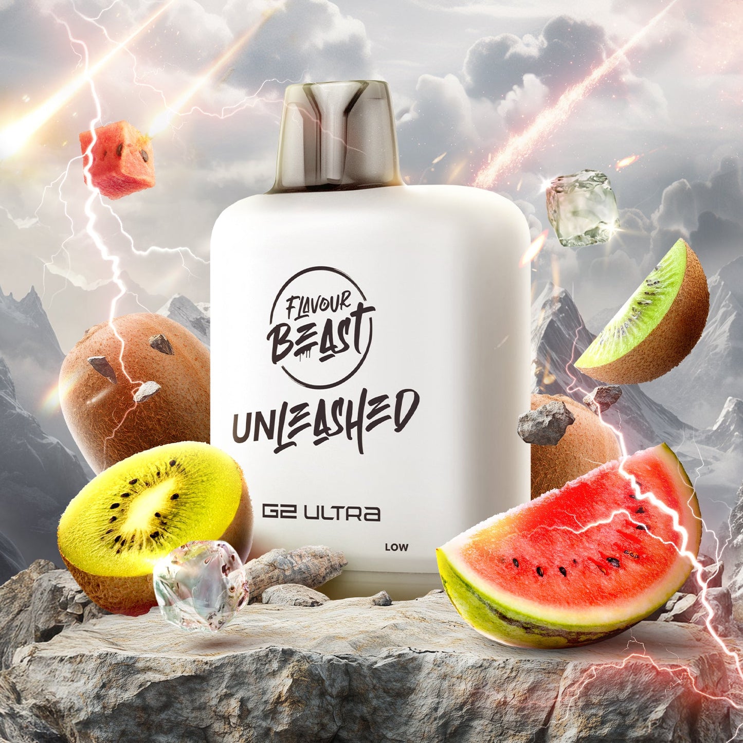 LEVEL X DRIP'N G2 ULTRA 50K EPIC WATERMELON KIWI ICE 20MG