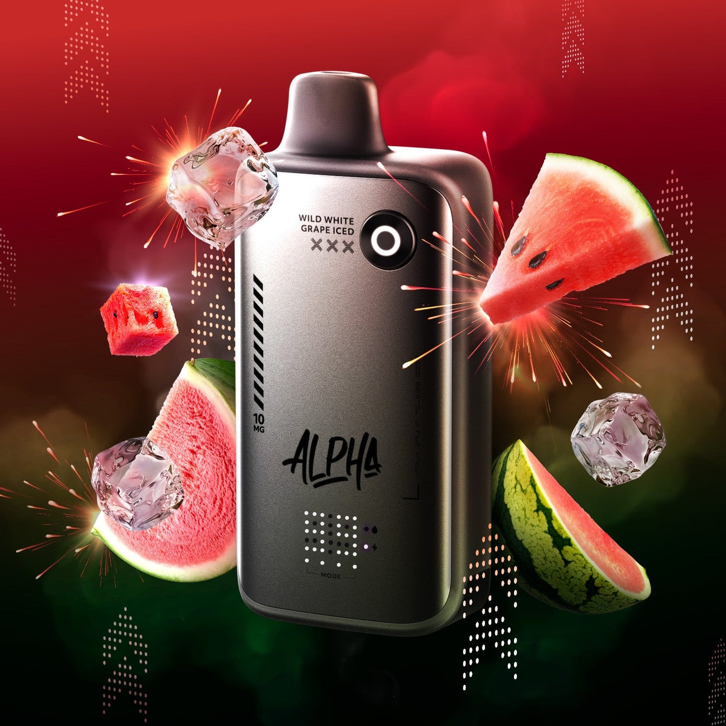 FLAVOUR BEAST ALPHA 80K WEEKEND WATERMELON ICED 10MG