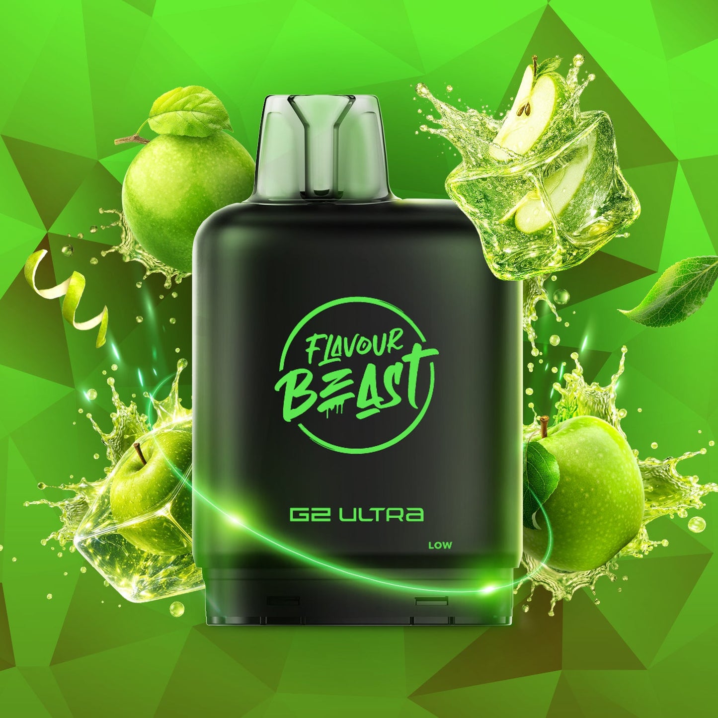 LEVEL X G2 ULTRA 50K GREEN APPLE FRUITY G 20MG