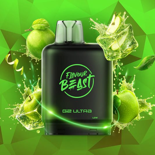 LEVEL X G2 ULTRA 50K GREEN APPLE FRUITY G 20MG