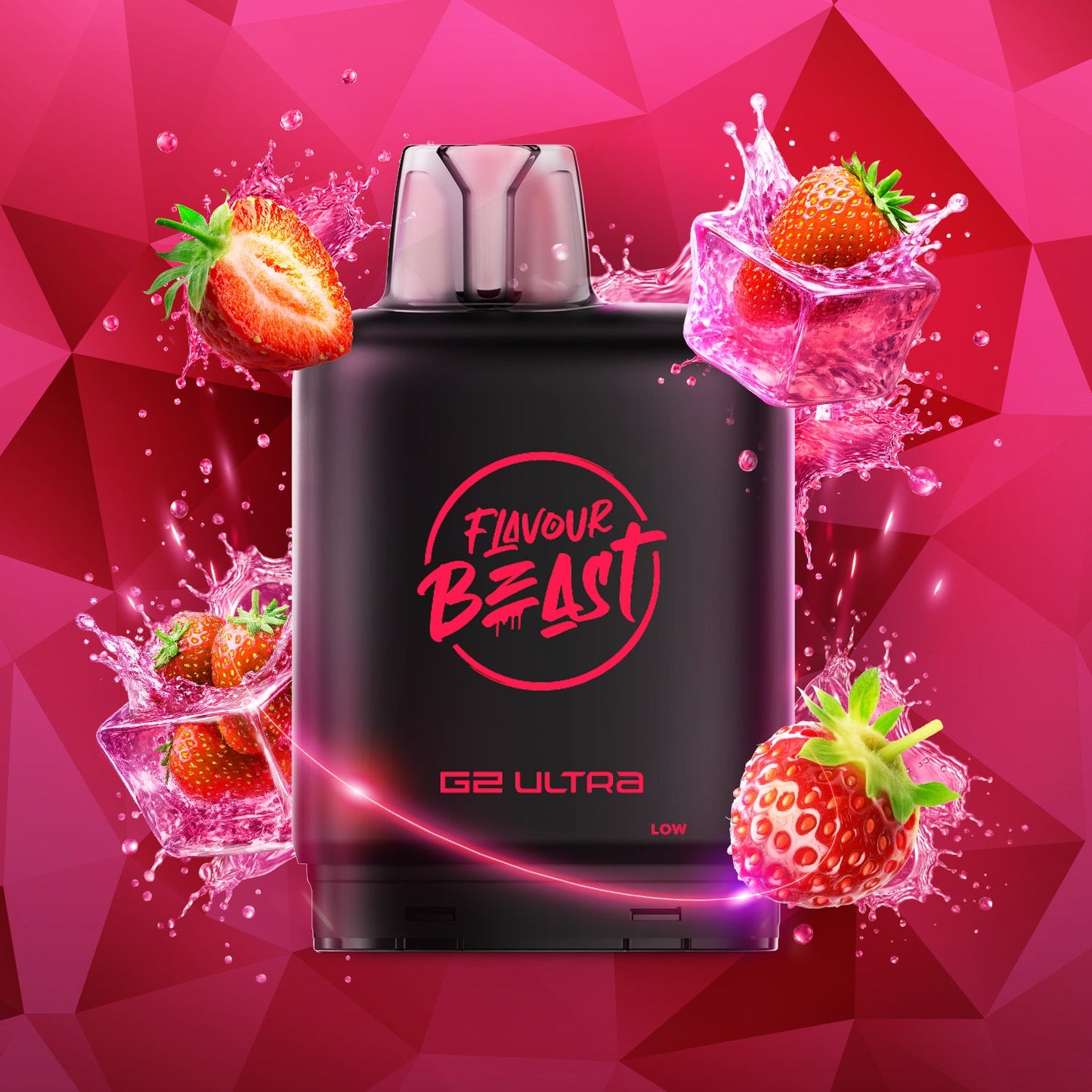 LEVEL X DRIP'N G2 ULTRA 50K RED STRAWBERRY FRUITY G 20MG