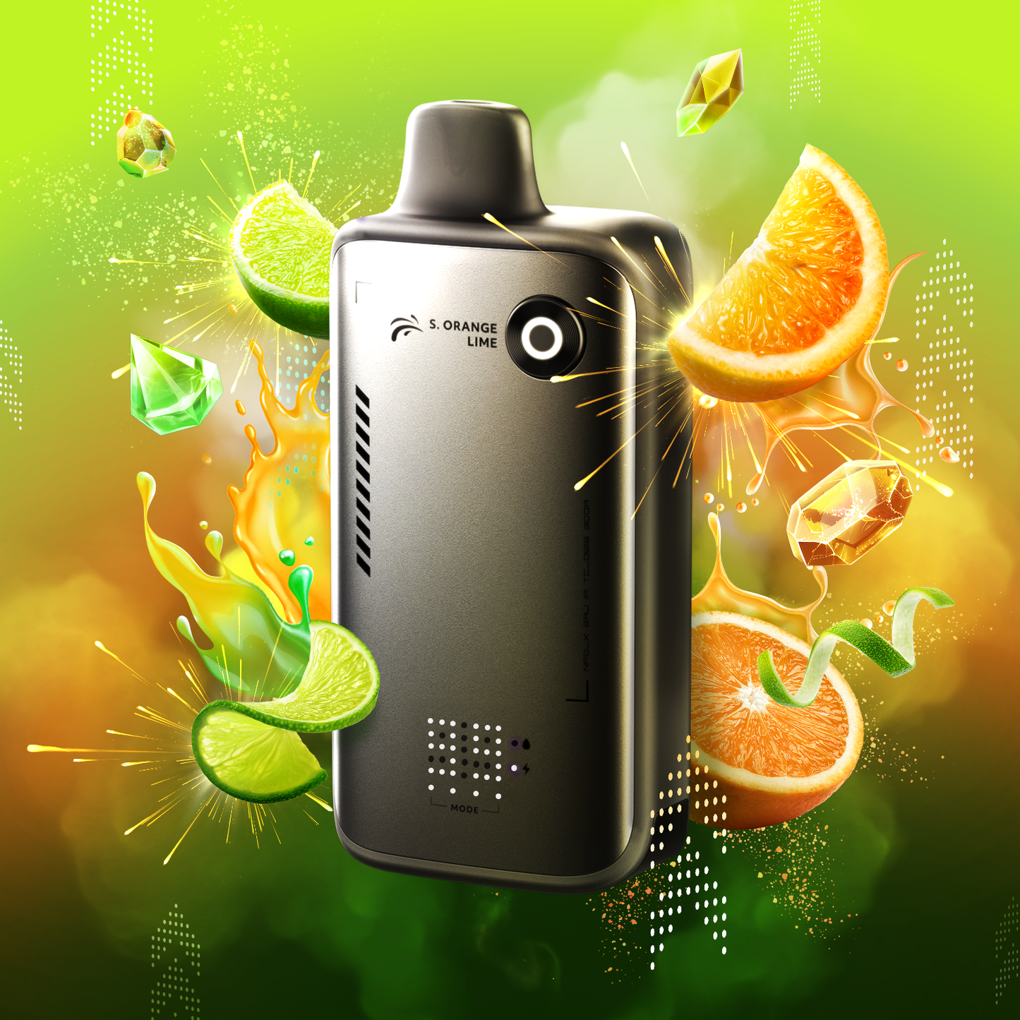 FLAVOUR BEAST ALPHA 80K SOUR GUSHIN’ S.ORANGE LIME 20MG