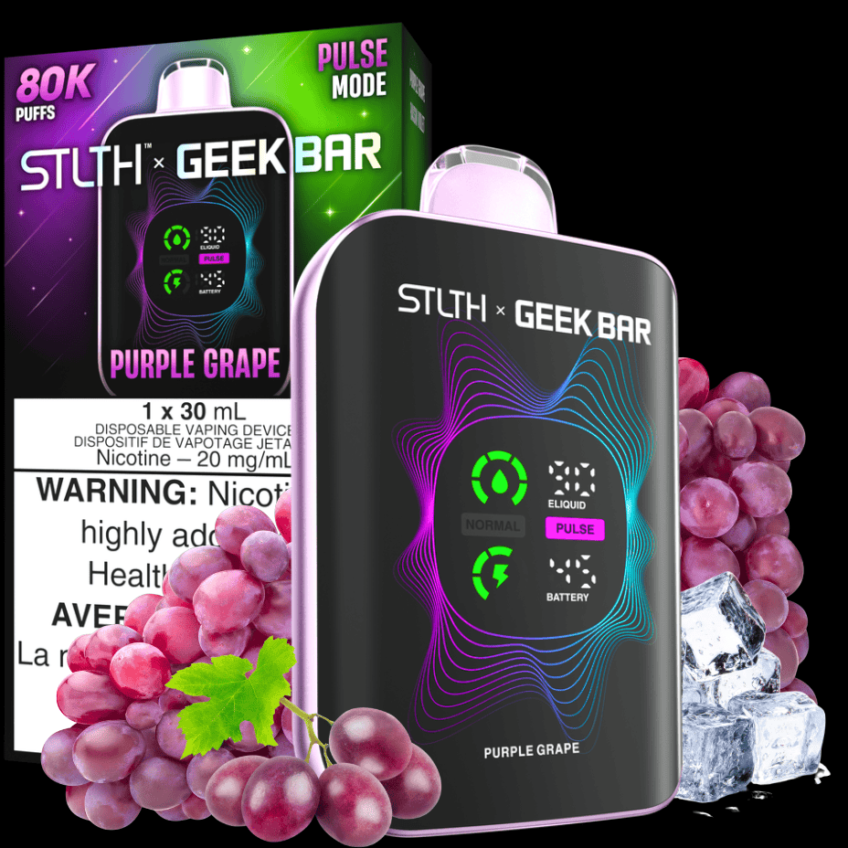 STLTH x GEEKBAR 80K PURPLE GRAPE 20MG