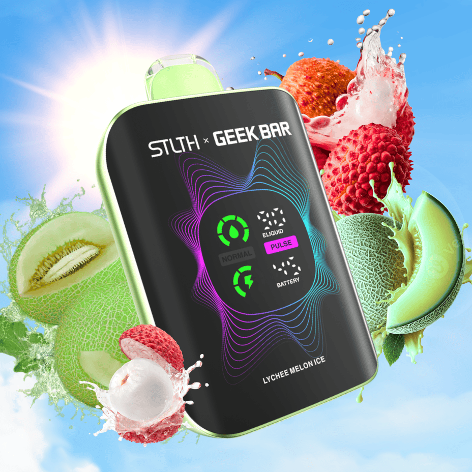 STLTH x GEEKBAR 80K LYCHEE MELON ICE 20MG