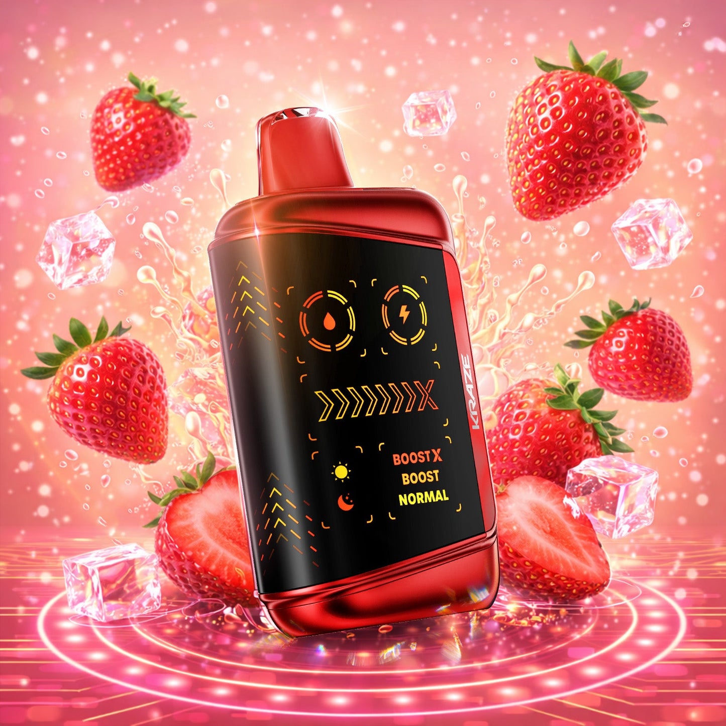 KRAZE MEGA X 48K STRAWBERRY ICE 20MG