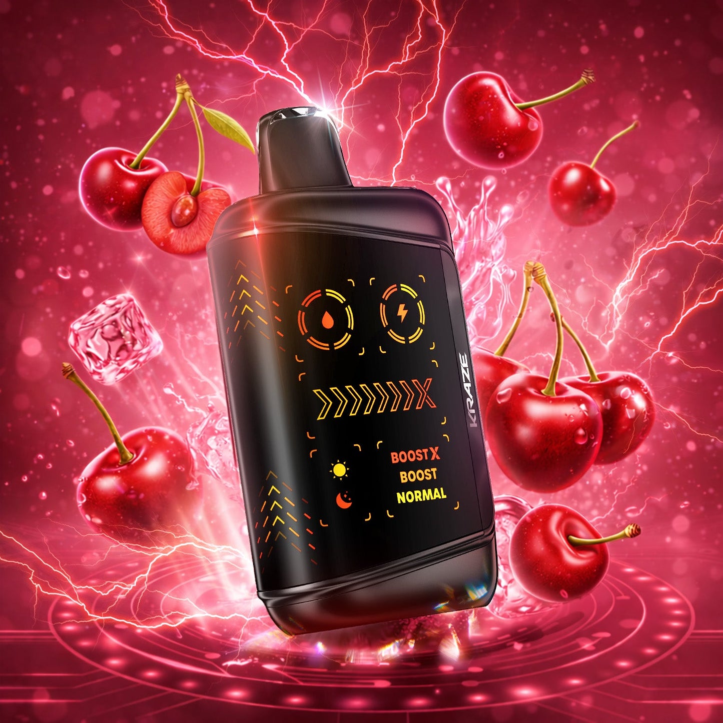 KRAZE MEGA X 48K RED LIGHTNING ICE 20MG