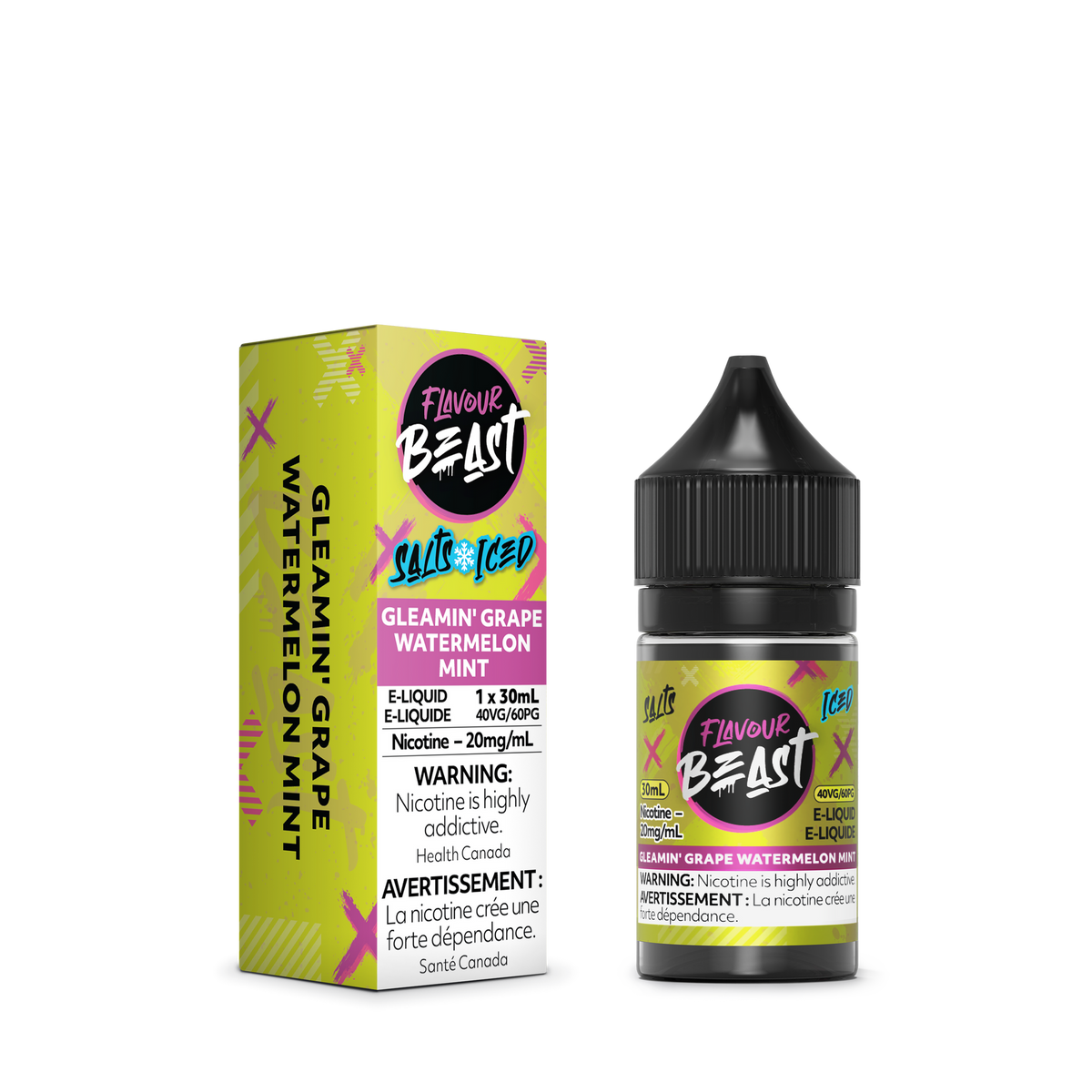 GLEAMIN' GRAPE WATERMELON MINT 30ML 20MG