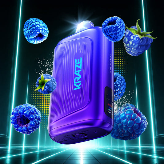 KRAZE GIGA 150K S BLUE RAZZ G ICE 20MG