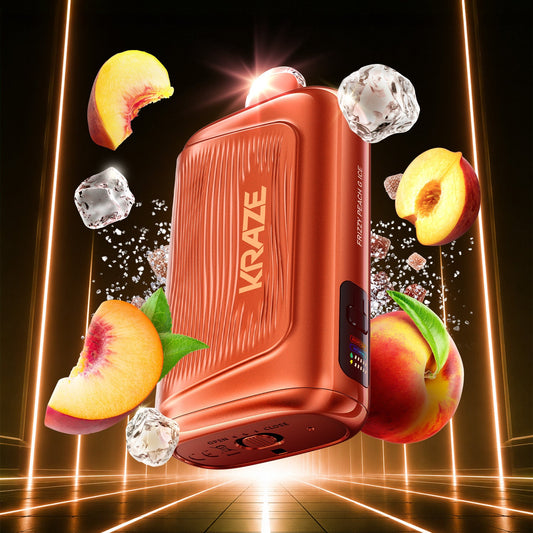 KRAZE GIGA 150K FRIZZY PEACH G  ICE 20MG