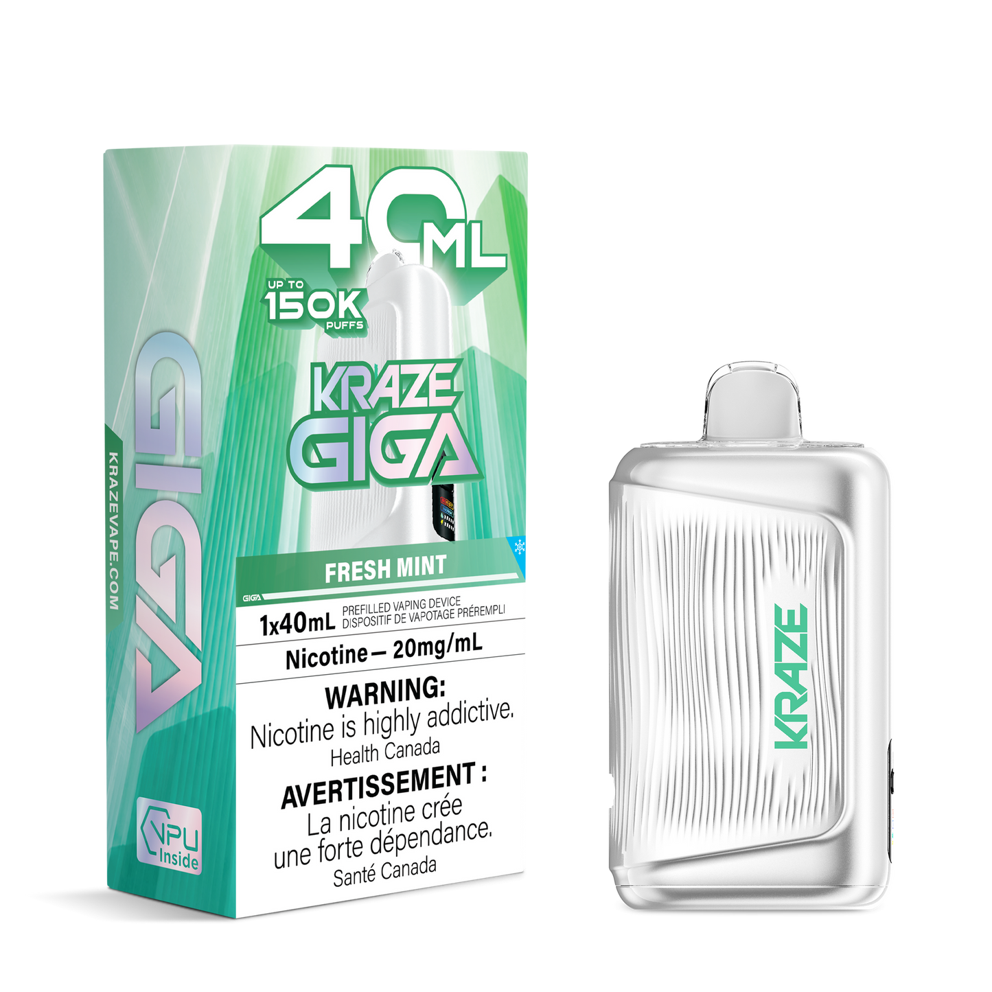 KRAZE GIGA 150K FRESH MINT 20MG