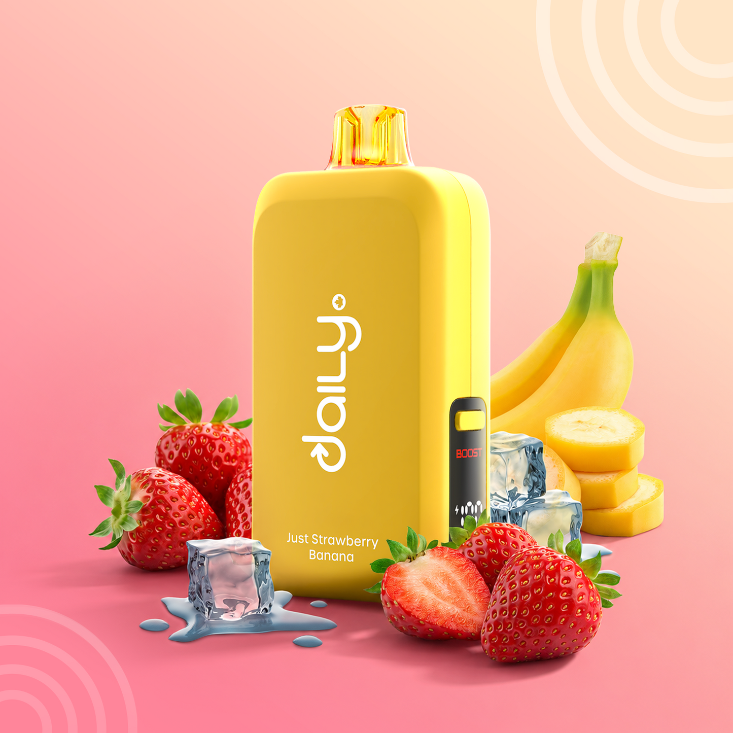 DRIP'N DAILY 100K JUST STRAWBERRY BANANA 20MG