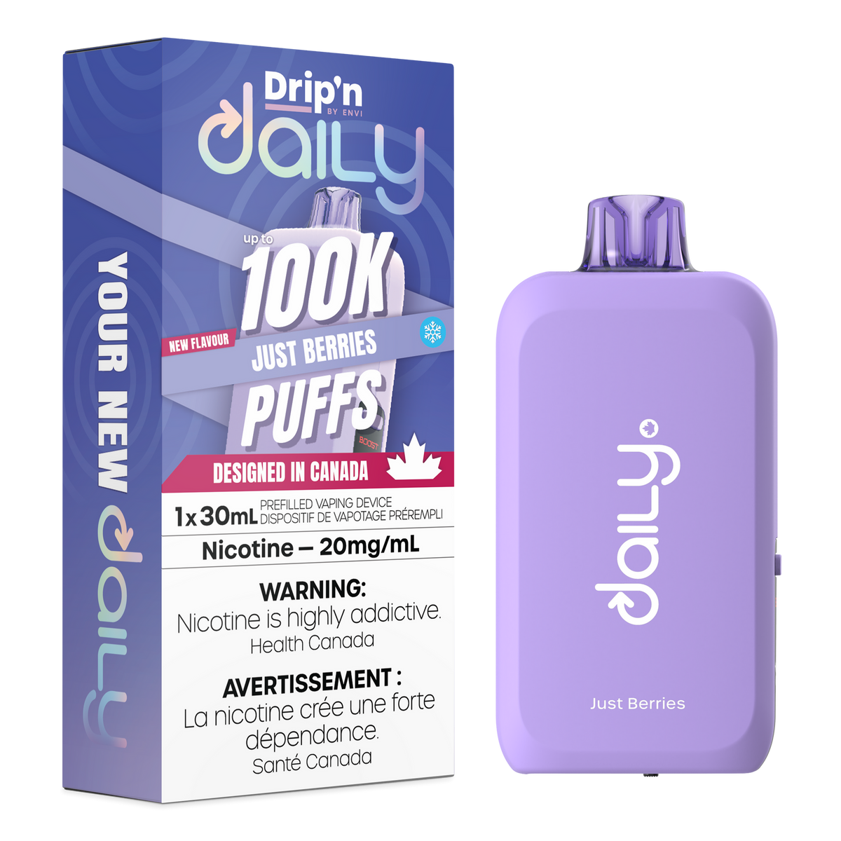 DRIP'N DAILY 100K JUST BERRIES 20MG