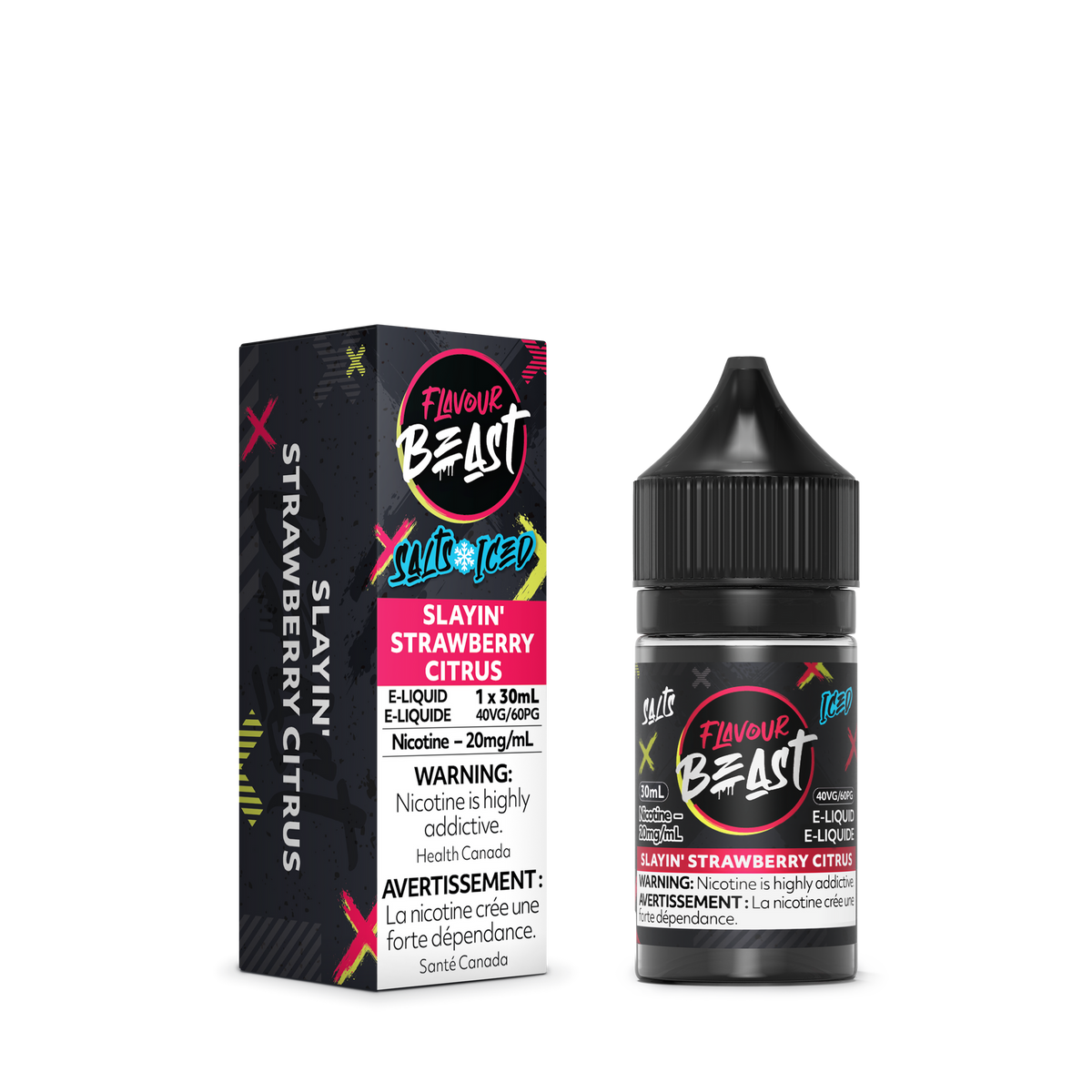 SLAYIN' STRAWBERRY CITRUS ICED 20MG 30ML