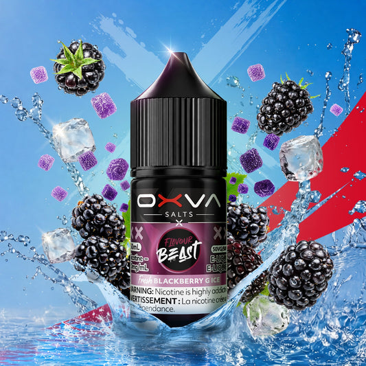FLAVOUR BEAST x OXVA FRESH BLACKERRY G ICE 20MG 30ML