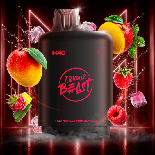LEVEL X M SERIES 160K RAGIN' RAZZ MANGO ICE 20MG