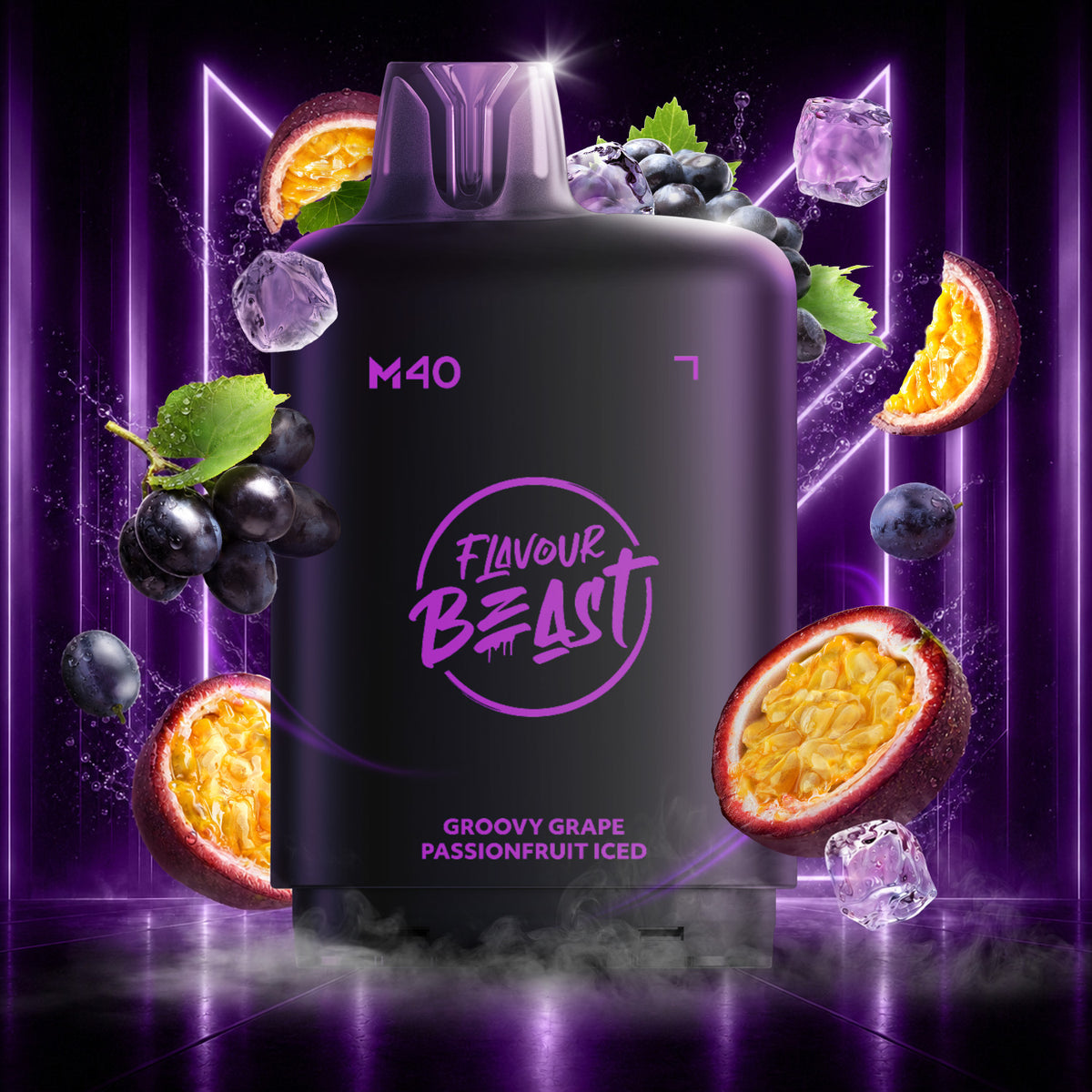 LEVEL X M SERIES 160K GROOVY GRAPE PASSIONFRUIT ICE 20MG