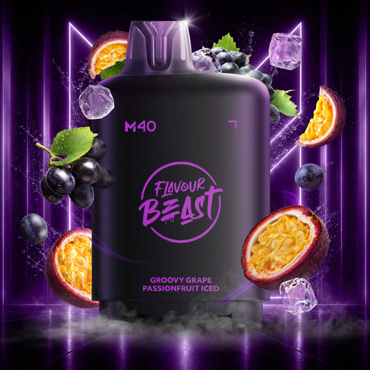 LEVEL X M SERIES 160K GROOVY GRAPE PASSIONFRUIT ICE 20MG