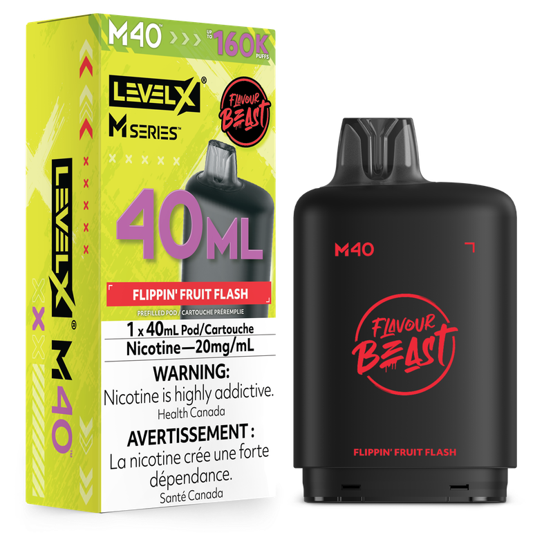 LEVEL X M SERIES 160K FLIPPIN' FRUIT FLASH 20MG