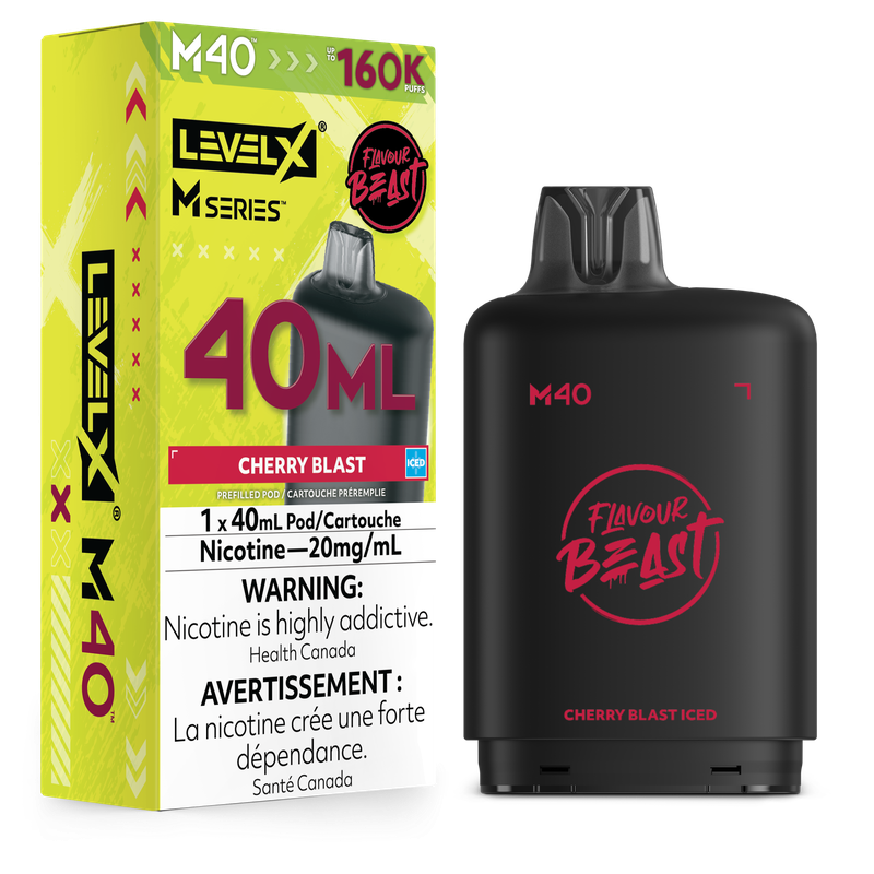 LEVEL X M SERIES 160K CHERRY BLAST ICE 20MG