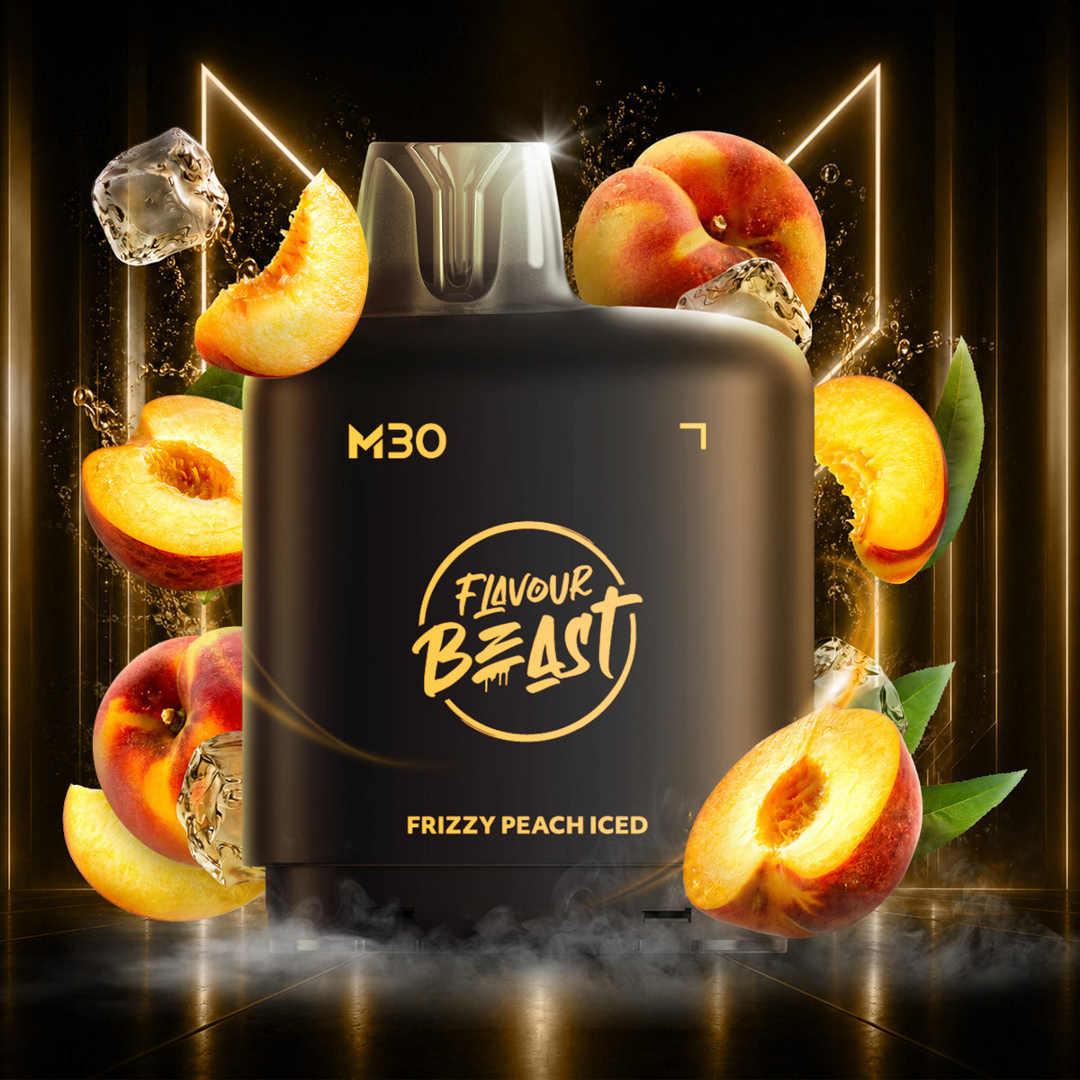 LEVEL X M SERIES STARTER KIT 120K FRIZZY PEACH ICE 20MG
