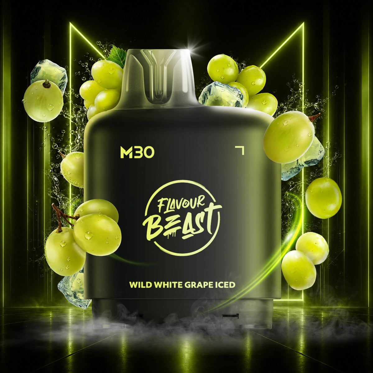 LEVEL X M SERIES STARTER KIT 120K WILD WHITE GRAPE ICE 20MG