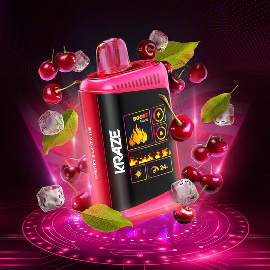 KRAZE HD MEGA 10-20K CHERRY BLAST G ICE 20MG