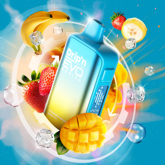 DRIP'N EVO 63K STRAWBERRY BANANA MANGO ICE 20MG