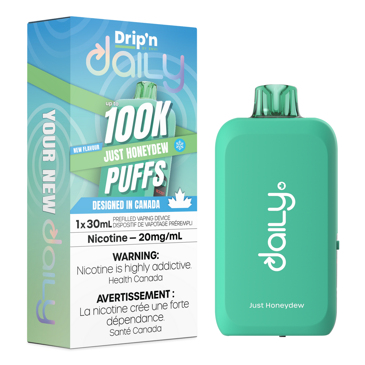 DRIP'N DAILY 100K JUST HONEYDEW 20MG