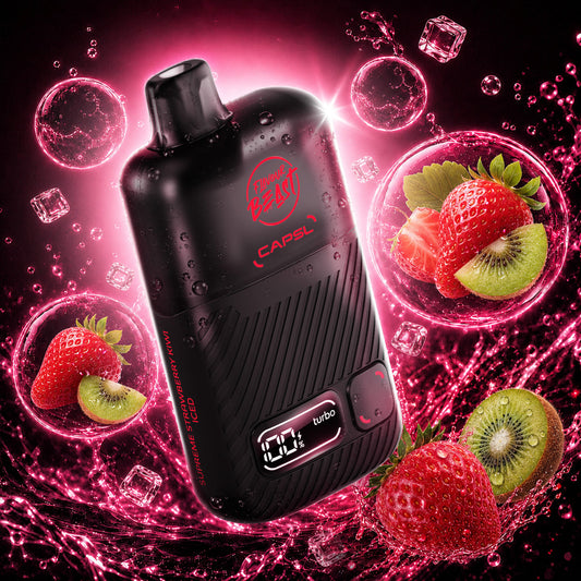 FLAVOUR BEAST CAPSL AFX30 150K SUPREME STRAWBERRY KIWI ICED 20MG