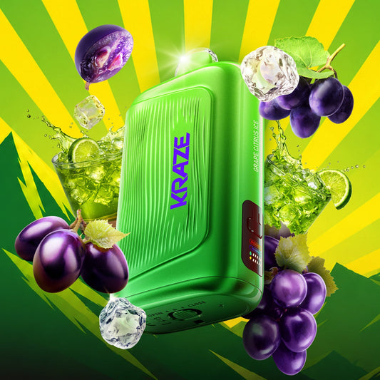 KRAZE GIGA 150K MTN SERIES GRAPE CITRUS ICE 20MG