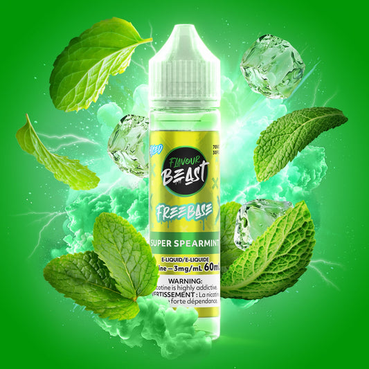 FLAVOUR BEAST SUPER SPEARMINT ICED 60ML 3MG