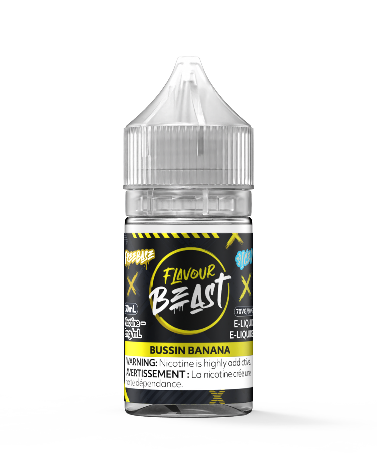 FLAVOUR BEAST BUSSIN' BANANA ICE 30ML 3MG