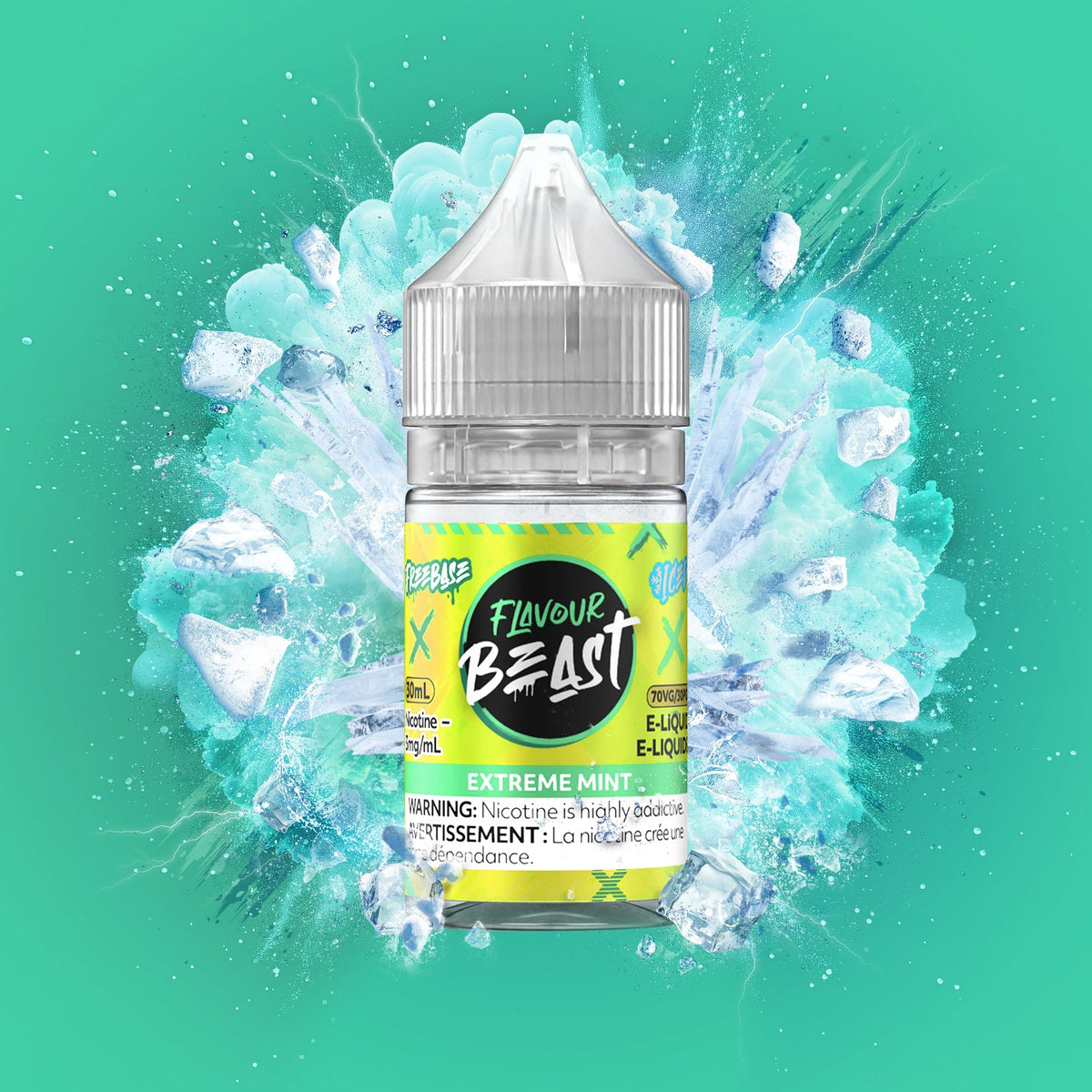 FLAVOUR BEAST EXTREME MINT ICE 30ML 3MG