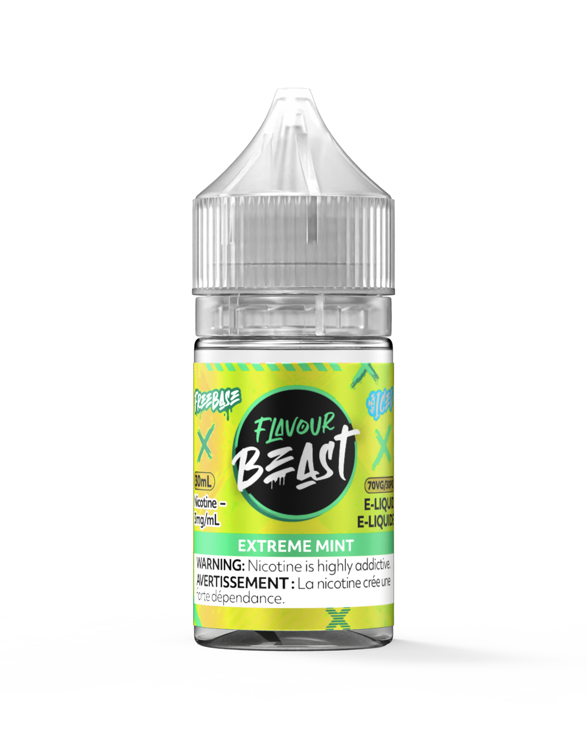 FLAVOUR BEAST EXTREME MINT ICE 30ML 3MG