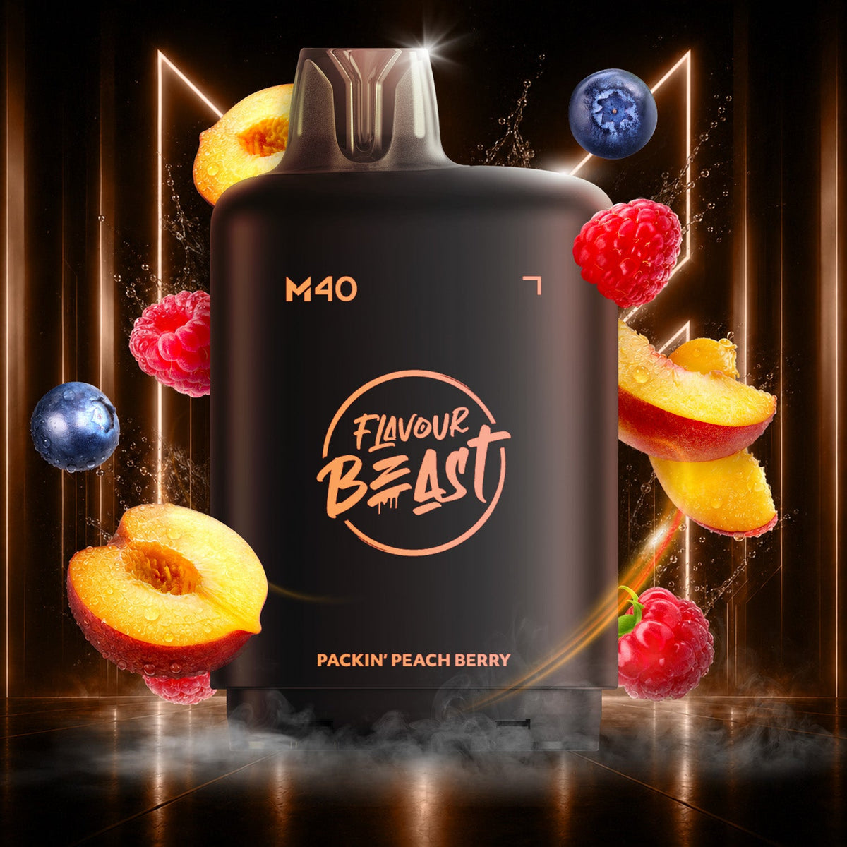 LEVEL X M40 160K PACKIN’ PEACH BERRY 20MG