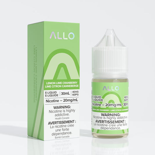 ALLO LEMON LIME CRANBERRY 20MG 30 ML