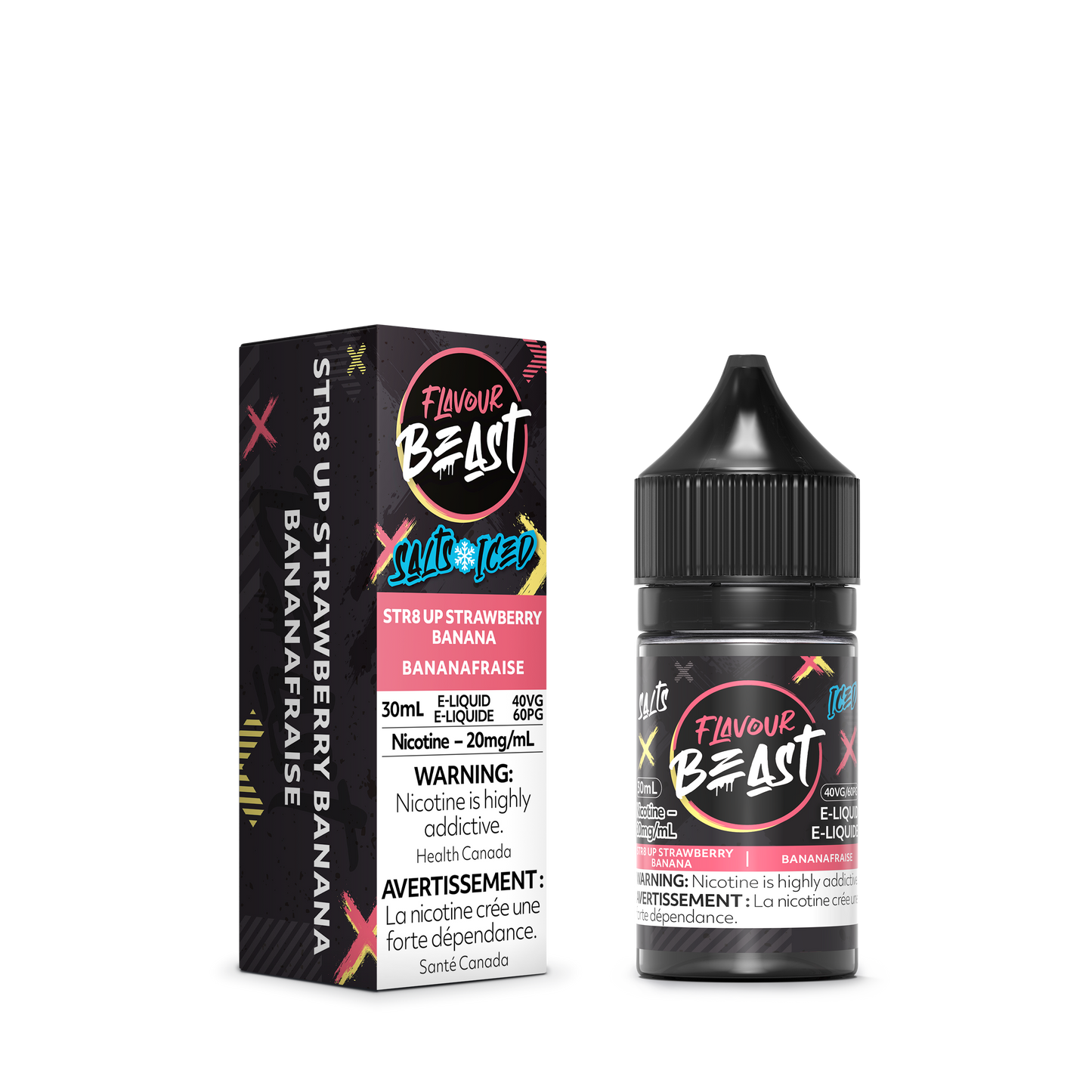 STR8 UP STRAWBERRY BANANA ICED 30ML