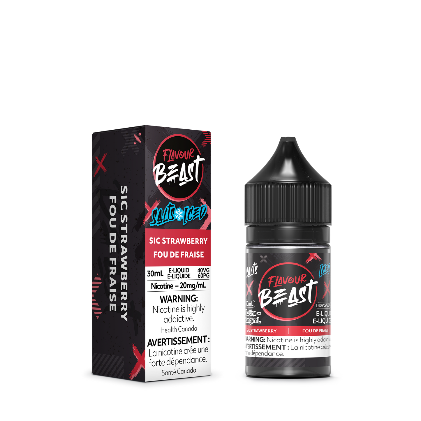 SIC STRAWBERRY ICED  30ML