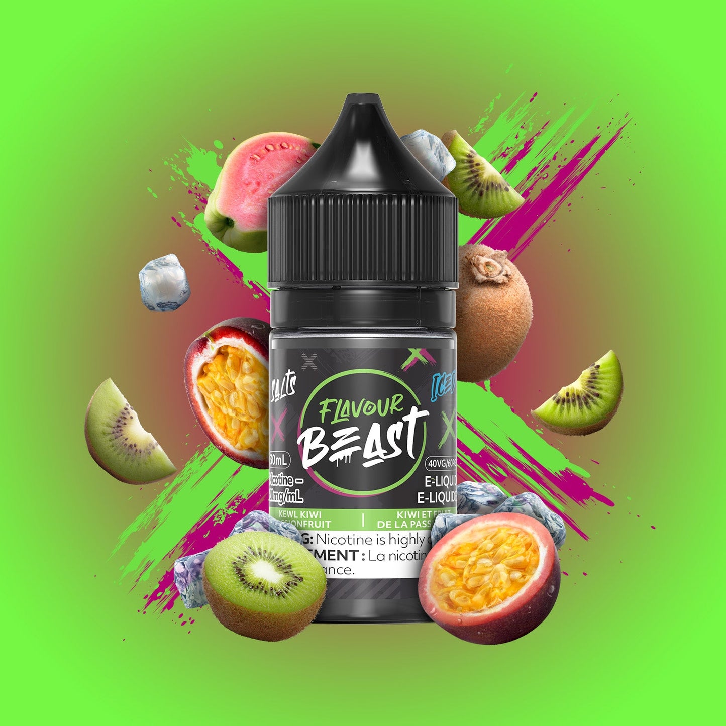 KEWL KIWI PASSIONFRUIT ICED 30ML