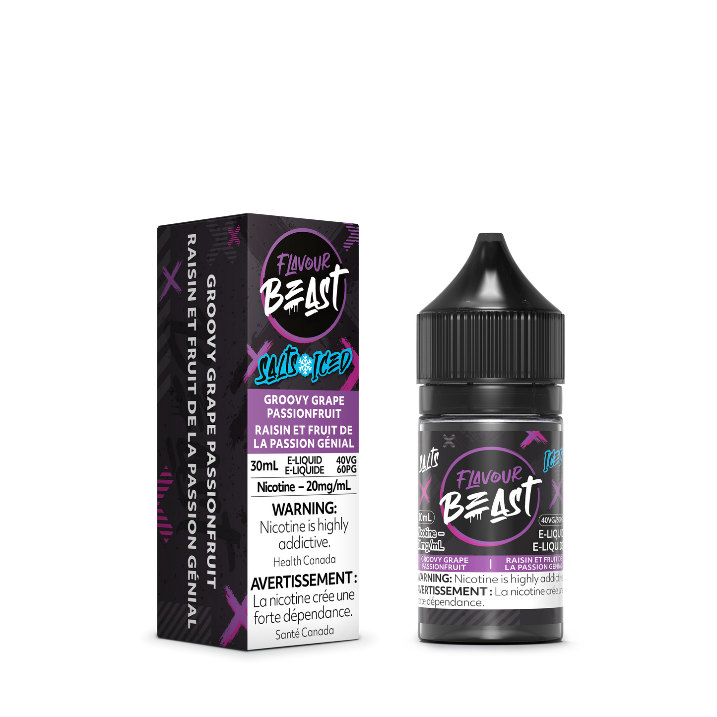 GROOVY GRAPE PASSIONFRUIT ICED 30ML