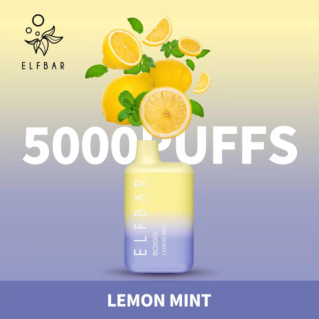 ELF BAR BC5000 LEMON MINT 20MG