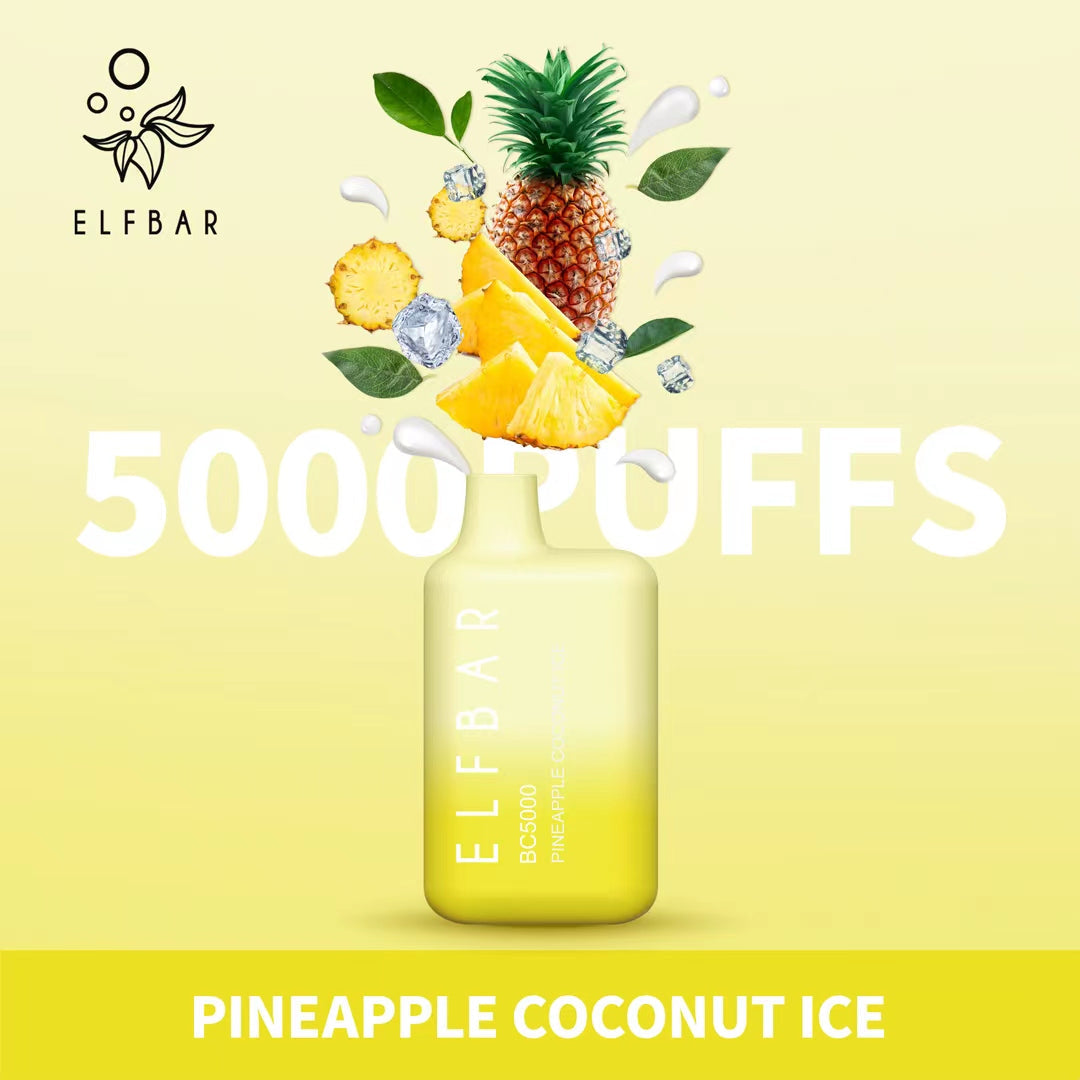 ELF BAR BC5000 PINEAPPLE COCONUT ICE 20MG