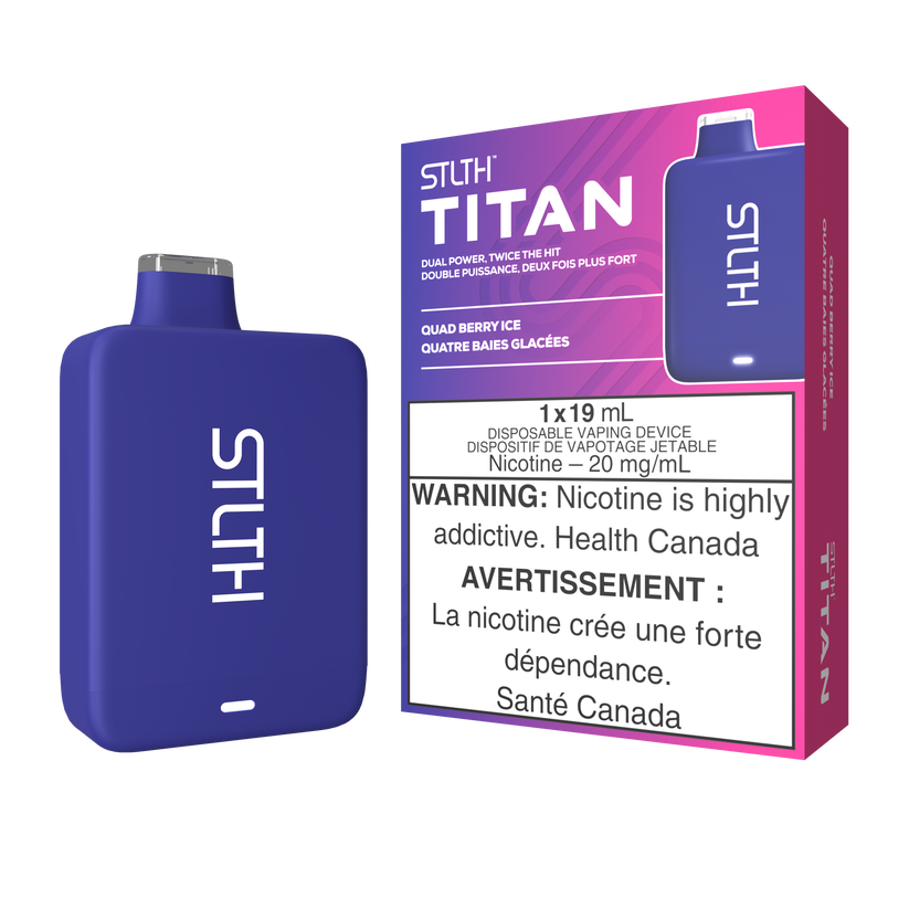 STLTH TITAN 10K QUAD BERRY ICE 20MG