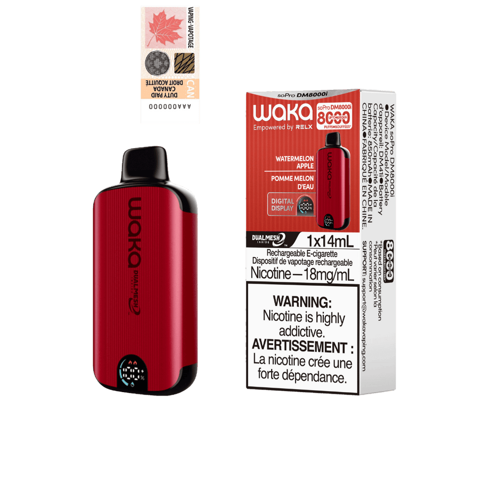 WAKA soPro DM8000i 18MG WATERMELON APPLE