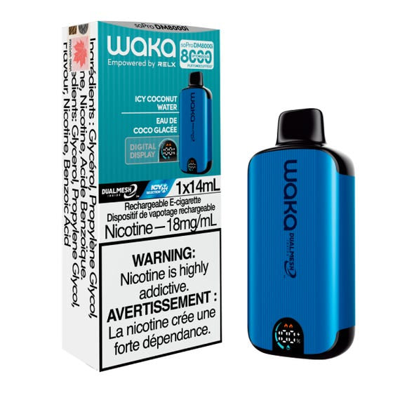 WAKA soPro DM8000i 18MG ICY COCONUT WATER