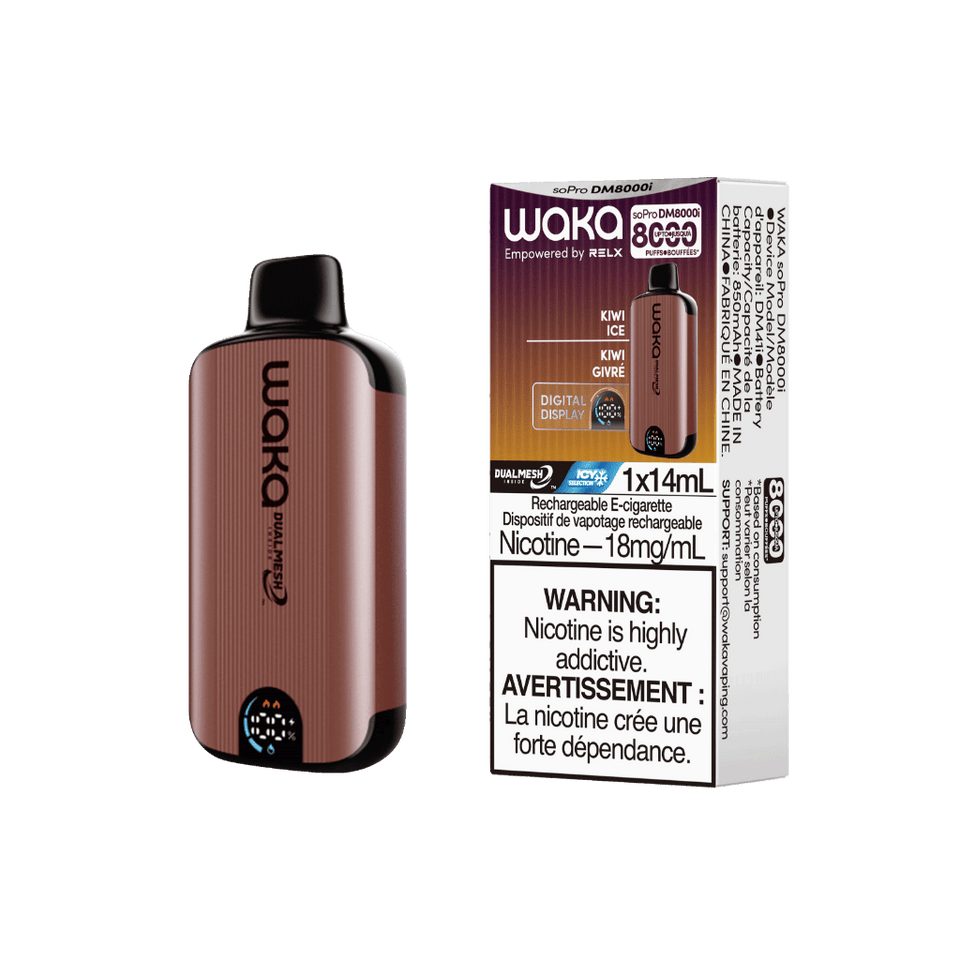 WAKA soPro DM8000i 18MG KIWI ICE